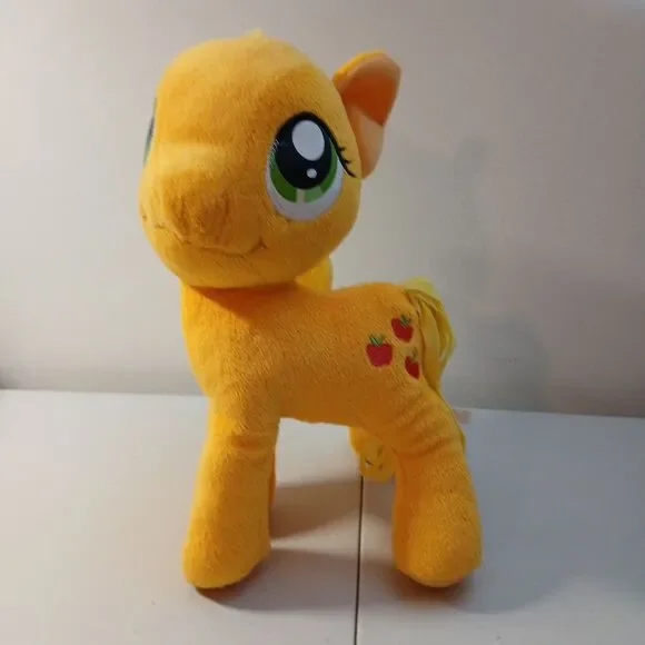 Hasbro My Little Pony Yellow Applejack Stuffed Plush Animal Toy Doll 12" High - Picture 8 of 8